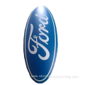 4 color printing vacuum forming 3D logo signage